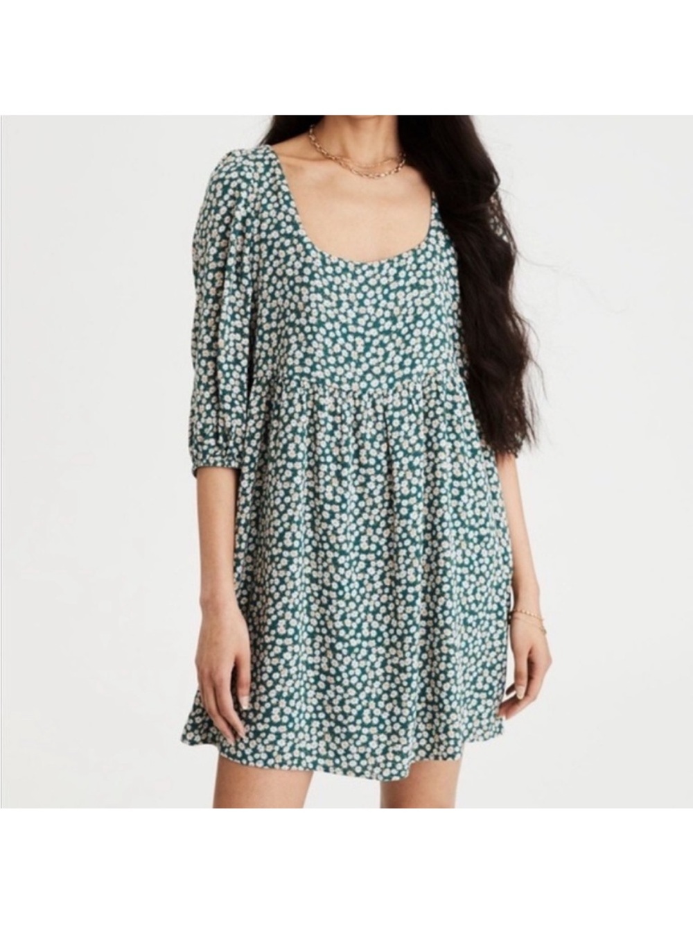 American Eagle floral dress daisy extra small